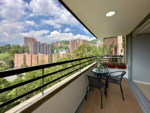 Apartment Rental in Medellín, with beautiful view